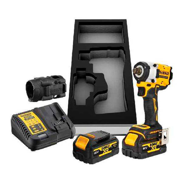 Акумуляторний гайковерт DeWALT DCF921P2G, 2x18 В Li-Ion XR 5.0 Ah, з/п