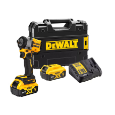Аккумуляторный гайковерт DeWALT DCF921P2T, 2x18 В Li-Ion XR 5.0 Ah, з/у, в кейсе