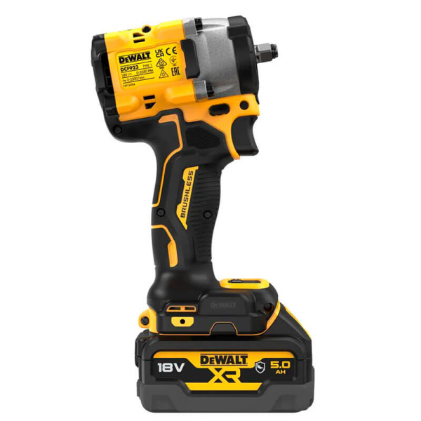 Акумуляторний гайковерт DeWALT DCF923P2G, 2x18 В Li-Ion XR 5.0 Ah, з/п