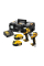 Набір з двох безщіткових інструментів DeWALT DCK2062M2T