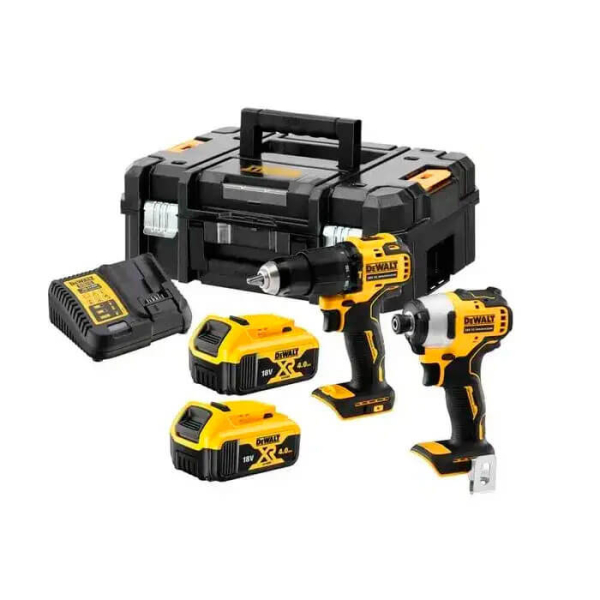Набір з двох безщіткових інструментів DeWALT DCK2062M2T