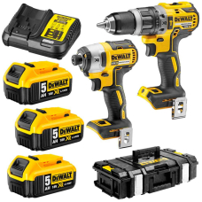 Набір з двох безщіткових інструментів DeWALT DCK266P3