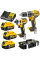 Набір з двох безщіткових інструментів DeWALT DCK266P3