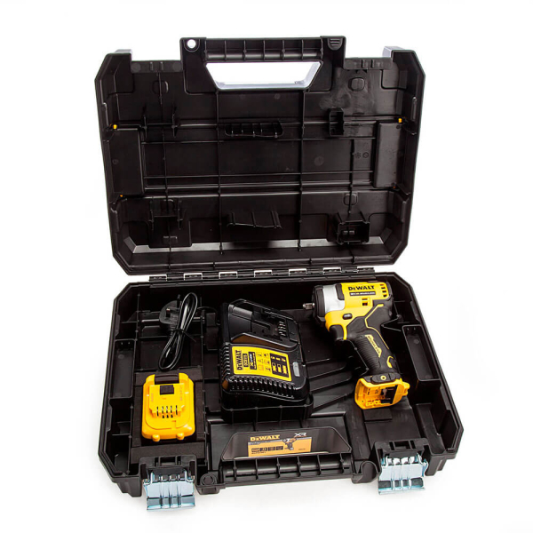 Аккумуляторный гайковерт DeWALT DCF903P1, 1x12 В Li-Ion XR 5.0 Ah, з/у, в кейсе TSTAK