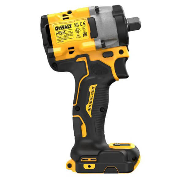 Акумуляторний гайковерт DeWALT DCF922D2T, 2x18 В Li-Ion XR 2.0 Ah, з/п, в кейсі