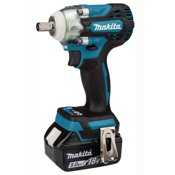 Акумуляторний гайковерт Makita DTW301RTJ, 2x18 V 5.0Ah, з/п DC18RC, в кейсі
