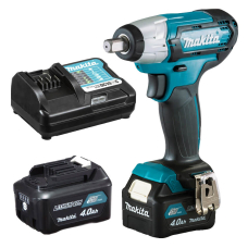 Аккумуляторный гайковерт Makita TW141DWME, 2x12V 4.0 Ah, з/у DC10WC, в кейсе