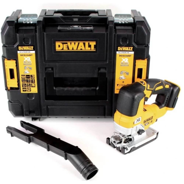 Акумуляторний лобзик DeWalt DCS334NT, каркас, в кейсі
