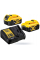 Аккумуляторный лобзик DeWalt DCS334P2, 2x5.0Ah, з/у, в кейсе