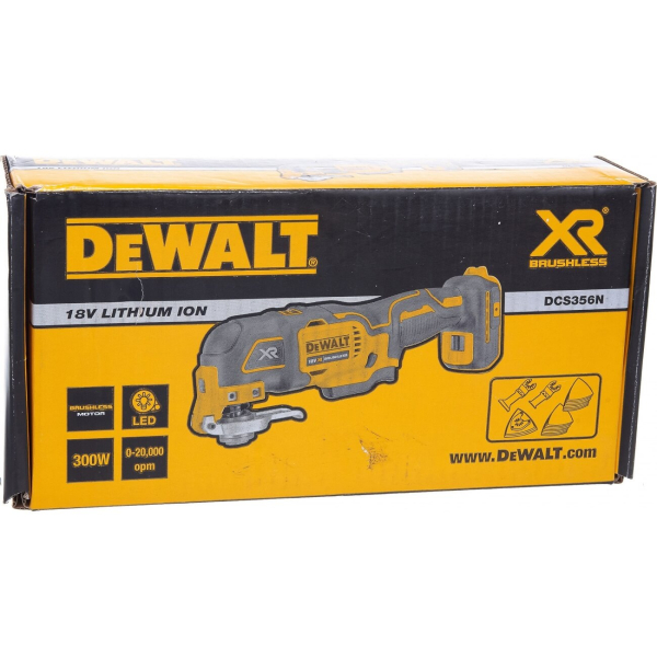 Акумуляторний багатофункціональний інструмент DeWalt DCS356N, каркас