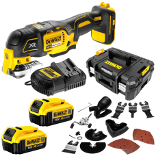 Аккумуляторный многофункциональный инструмент DeWalt DCS356P2, 2xXR 5.0 Ah, з/у, кейс TSTAK