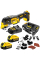 Акумуляторний багатофункціональний інструмент DeWalt DCS356P2, 2xXR 5.0 Ah, з/п, валіза TSTAK