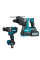Набор аккумуляторного инструмента Makita XGT 40 V MAX (HR003GM201, HP002GZ, 2х4.0Ah, з/у, кейс)