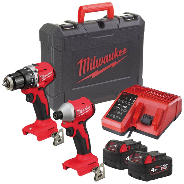 Набір акумуляторних інструментів Milwaukee M18 BLCPP2A-402C