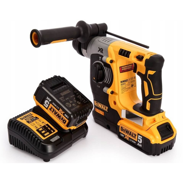 Аккумуляторный перфоратор DeWalt DCH273P2T, 2x5.0Ah, з/у, кейс