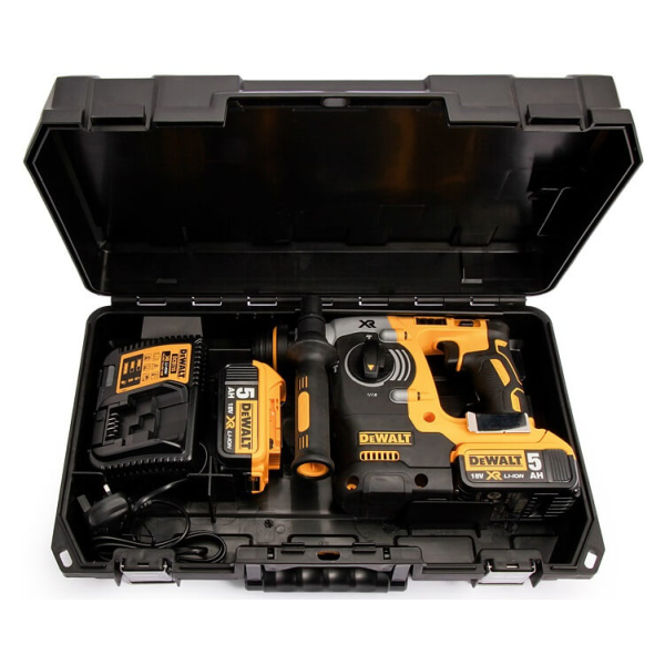 Аккумуляторный перфоратор DeWalt DCH273P2, 1x2.0Ah, з/у, в кейсе