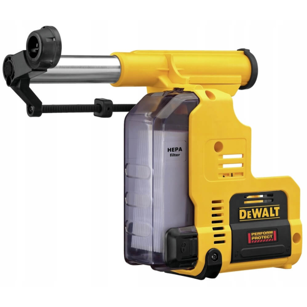 Аккумуляторный перфоратор DeWalt DCH275P2, 2x5.0Ah, з/у, система пылеудаления, в кейсе
