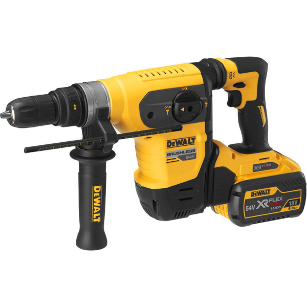 Акумуляторний перфоратор DeWalt DCH417X2, 2xXR FlexVolt 54В 9.0Ah, з/п, аксесуари, в кейсі