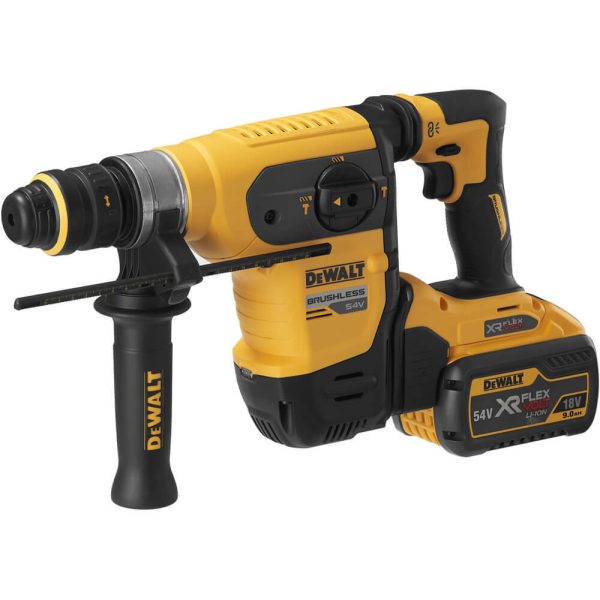 Акумуляторний перфоратор DeWalt DCH417X2, 2xXR FlexVolt 54В 9.0Ah, з/п, аксесуари, в кейсі