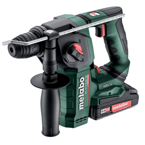 Акумуляторний перфоратор Metabo BH 18 LTX BL 16, 2x2.0Ah, з/п, в metaBOX 145