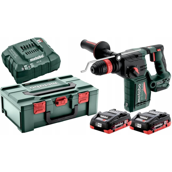 Аккумуляторный перфоратор Metabo KH 18 LTX BL 24 Q, 2x4.0Ah, з/у, в metaBOX 165 L