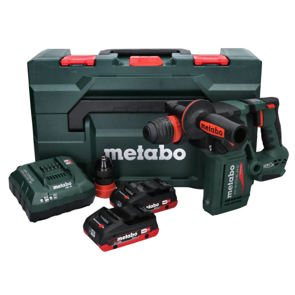 Аккумуляторный перфоратор Metabo KH 18 LTX BL 24 Q, 2x4.0Ah, з/у, в metaBOX 165 L