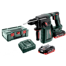 Акумуляторний перфоратор Metabo KH 18 LTX BL 24, 2x4.0Ah, з/п, в metaBOX 165 L