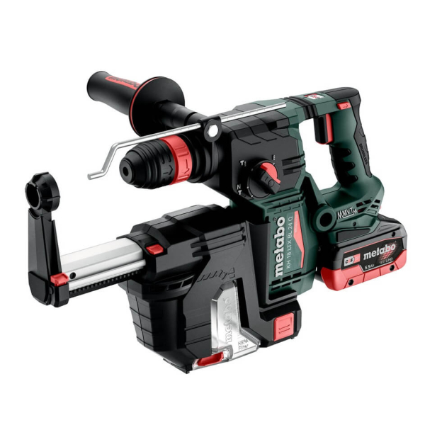 Акумуляторний перфоратор Metabo KH 18 LTX BL 24 Q Set ISA, 2x5.5Ah, з/п, в metaBOX 185 XL