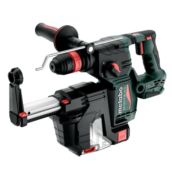 Акумуляторний перфоратор Metabo KH 18 LTX BL 24 Q Set ISA, каркас, в metaBOX 185 XL