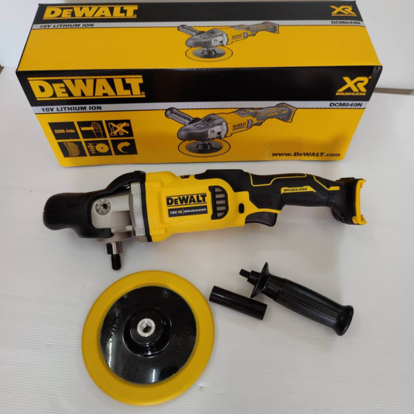 Аккумуляторная полировальная машина DeWalt DCM849N, каркас