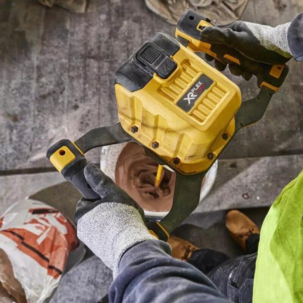 Акумуляторний міксер DeWalt DCD240X2, 54V, 2x3.0Ah, з/п DCB118