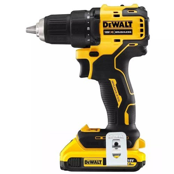 Акумуляторний шуруповерт DeWalt DCD708D2T, 2x2.0Ah, з/п, в кейсі