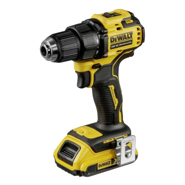 Акумуляторний шуруповерт DeWalt DCD708D2T, 2x2.0Ah, з/п, в кейсі