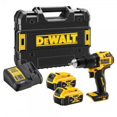 Аккумуляторный ударный шуруповерт DeWALT DCD709P2T, 2x5.0 Ah, з/у, в кейсе