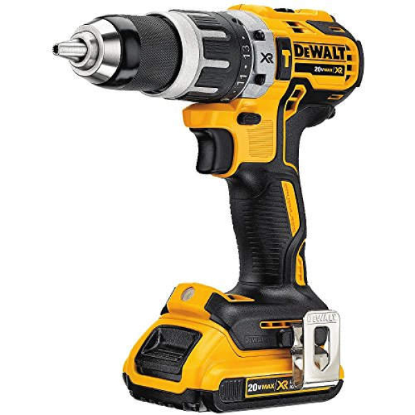 Аккумуляторный ударный шуруповерт DeWALT DCD796D2, 2x2.0 Ah, з/у, в кейсе