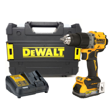 Аккумуляторный ударный шуруповерт DeWALT DCD805E1T, 1x1.7 Ah, з/у, в чемодане TSTAK