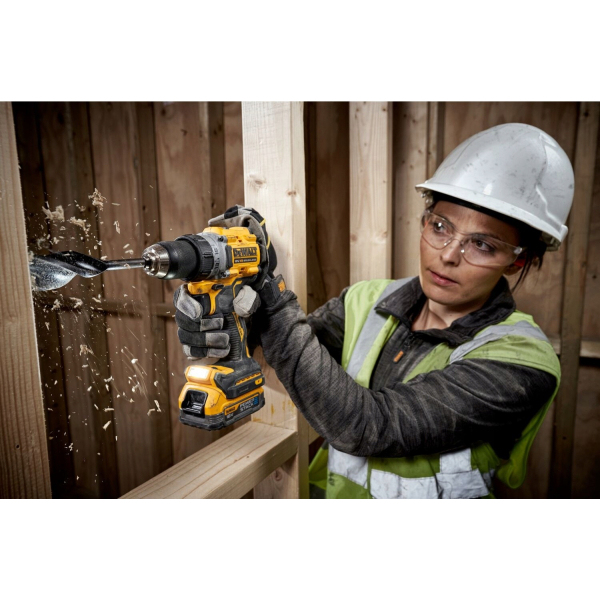 Аккумуляторный ударный шуруповерт DeWALT DCD805E2T, 2x1.7 Ah, з/у, в чемодане TSTAK