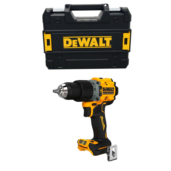 Аккумуляторный ударный шуруповерт DeWALT DCD805NT, каркас, в чемодане TSTAK