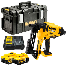 Аккумуляторный скобозабивной степлер DeWALT DCFS950P2, 2х5.0Ah, з/у, кейс