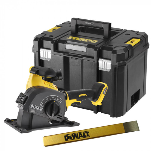 Аккумуляторный штроборез DeWalt DCG200NT, каркас, кейс