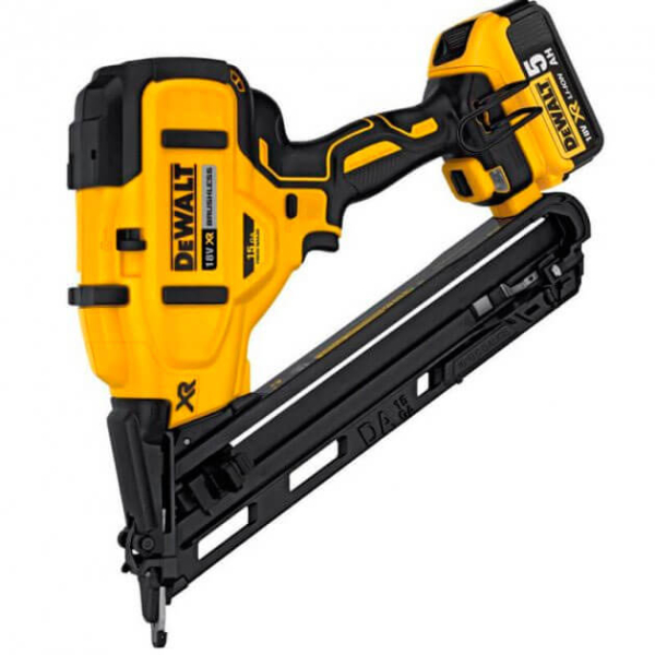 Аккумуляторный гвоздозабивной пистолет DeWALT DCN650P2, 2х5.0Ah, з/у, кейс