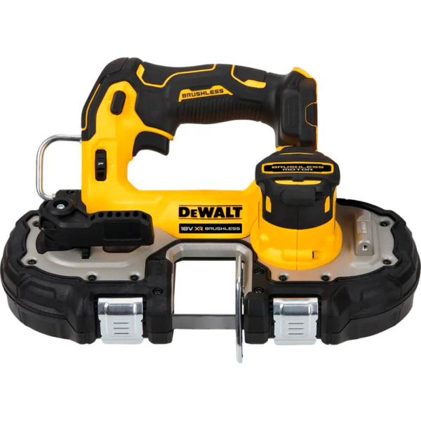 Акумуляторна стрічкова пила DeWALT DCS377NT, каркас, в кейсі