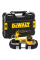 Акумуляторна стрічкова пила DeWALT DCS377NT, каркас, в кейсі