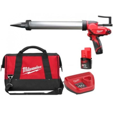 Акумуляторний клейовий пістолет Milwaukee M12 PCG/600A-201B, 1х2.0Ah, з/п, у сумці