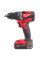 Акумуляторний ударний шуруповерт Milwaukee M18 CBLPD-202C, 2x2.0 Ah, з/п M12-18 C, в кейсі