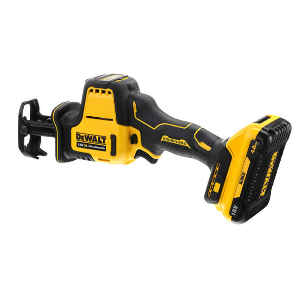 Акумуляторна шабельна пила Dewalt DCS369M2, 2x4.0Ah, з/п, кейс