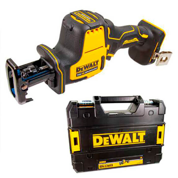 Акумуляторна шабельна пила Dewalt DCS369NT, каркас, в кейсі