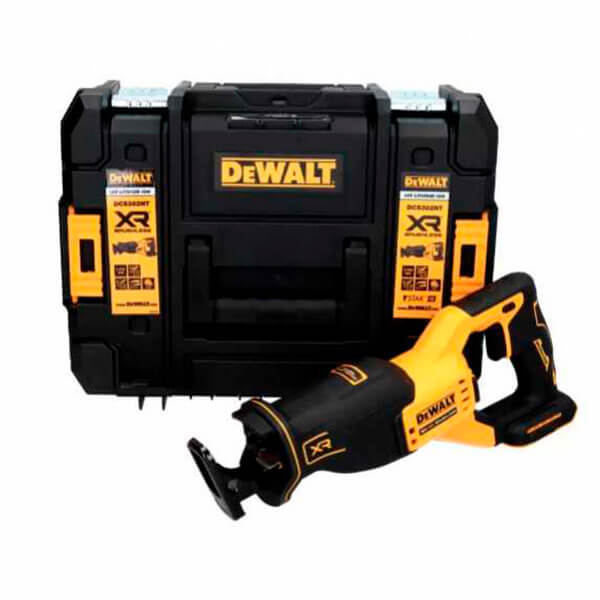 Акумуляторна шабельна пила Dewalt DCS382NT, каркас, в кейсі