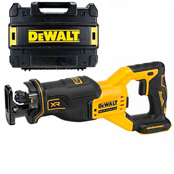 Акумуляторна шабельна пила Dewalt DCS382NT, каркас, в кейсі