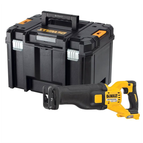 Аккумуляторная сабельная пила DeWALT DCS389NT, каркас, в кейсе